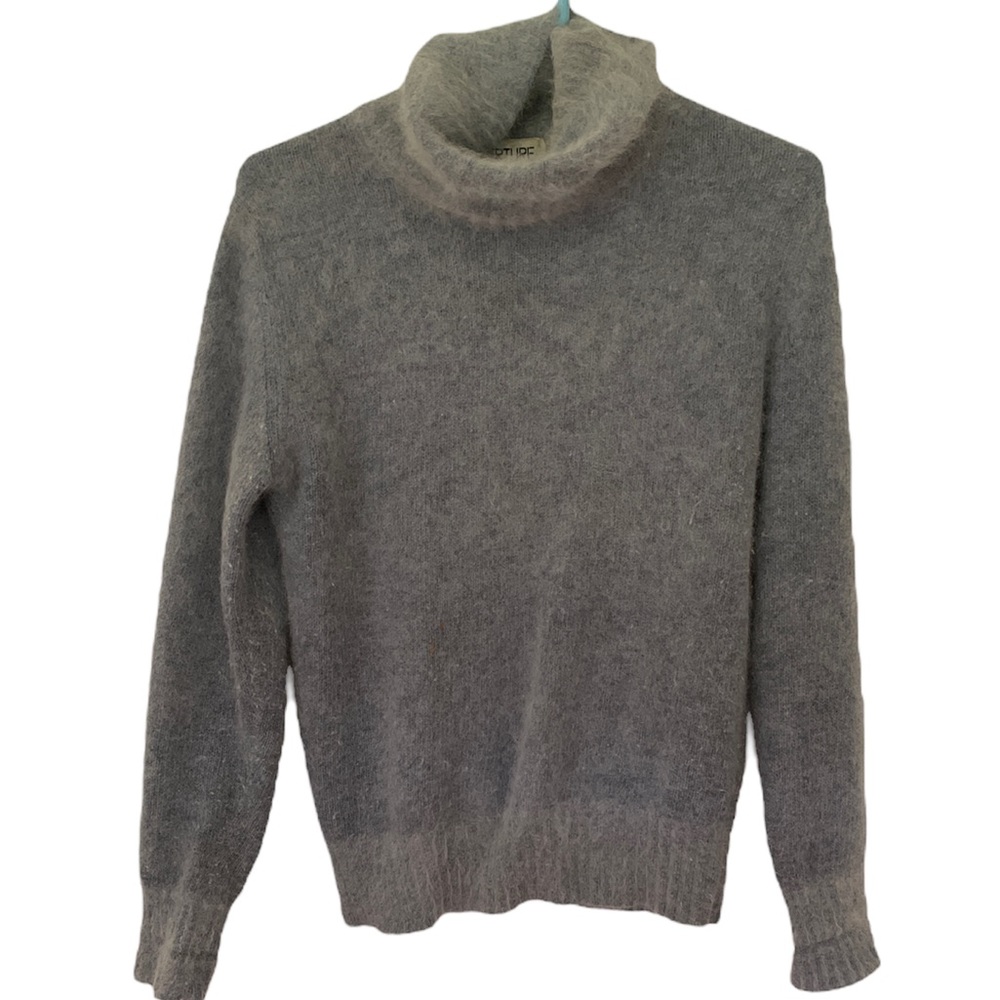 Vintage Angora Turtleneck Sweater